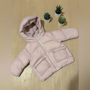 Zara Baby Girl Puffer Winter Jacket